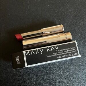 New Mary Kay Dimensions Lipstick - SIZZLING RED - Full Size - NIB